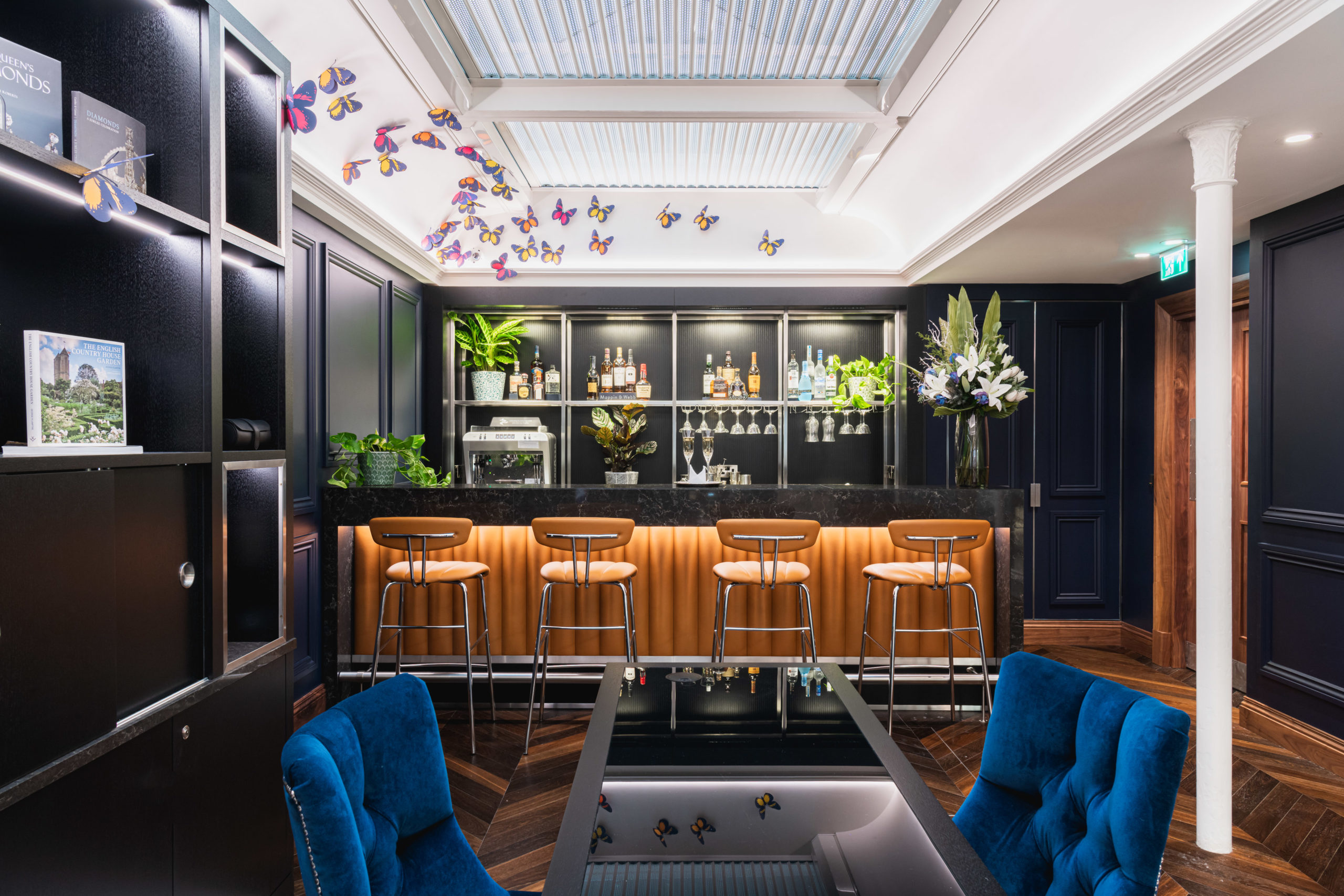 hospitality bar with seating